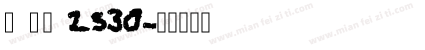 _ wrd_embed_sub 1530字体转换